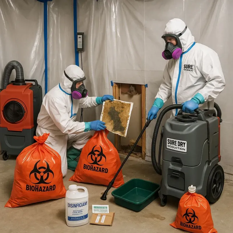 Contaminated Water Handling Protocols process in Washington, VT