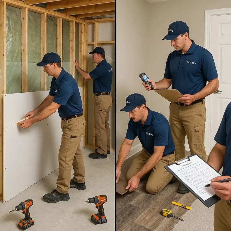 Repairs and Reconstruction process in Washington, VT